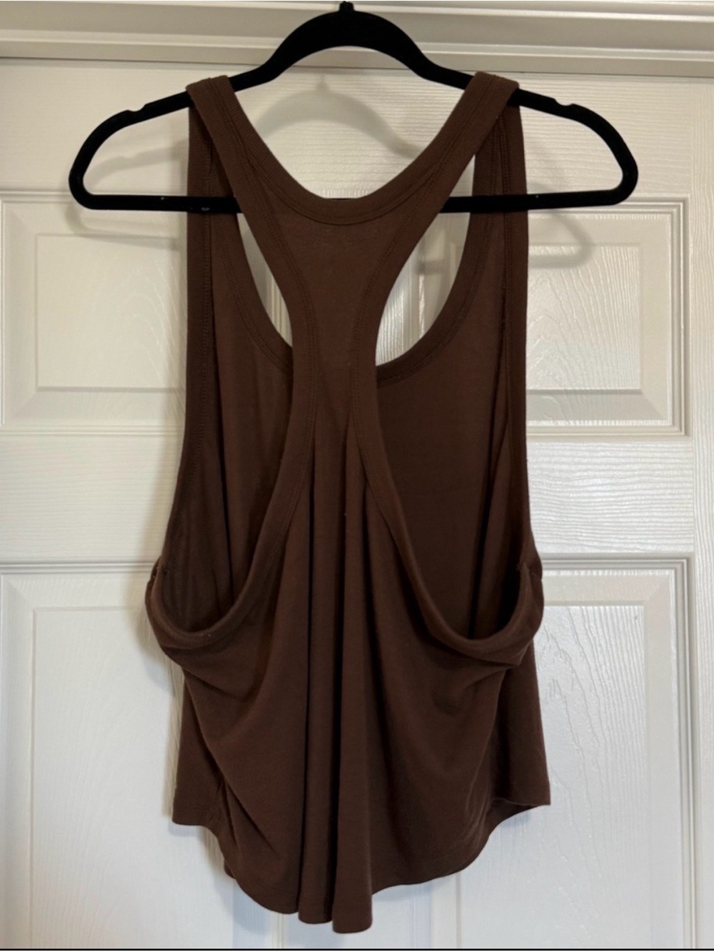 Old Navy Go-Dry Ribbed Tank Top Bundle 2X Pink Brown Racerback - Picture 7 of 10